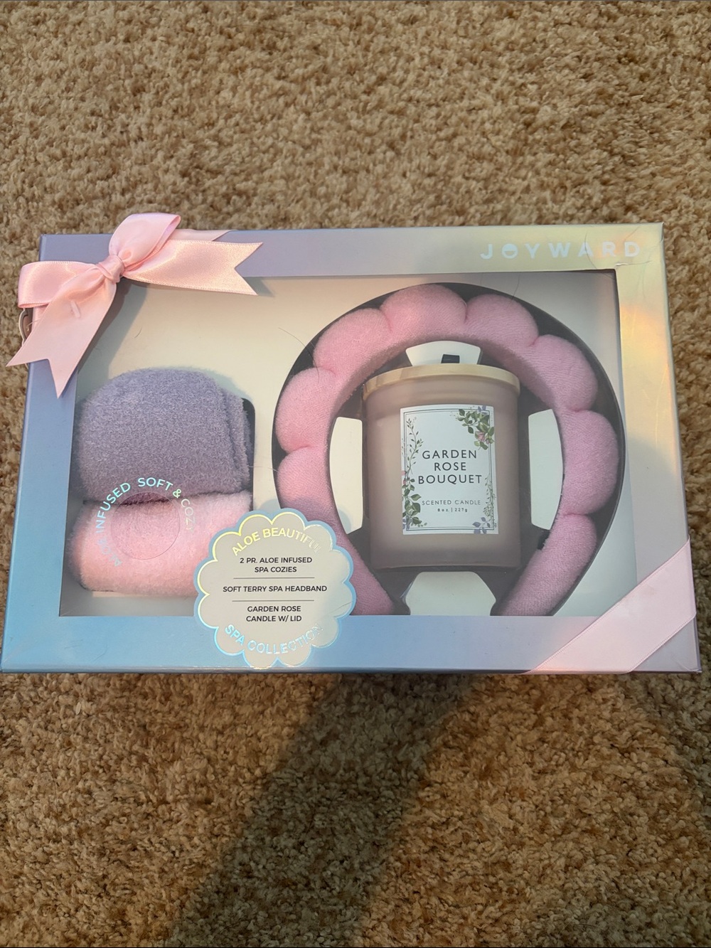 Pink Garden Bouquet Bath & Body Gift Set